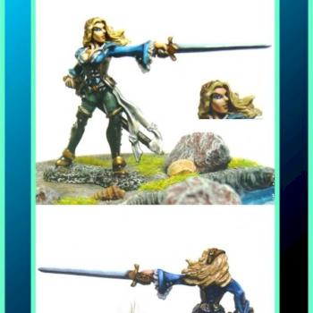 Lonnia, Female Duelist by Kromm