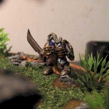 Dwarf Warrior 1 by the black one