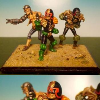 Judge Dredd: The Three Amigos  by Forbidden Planet by smilie23