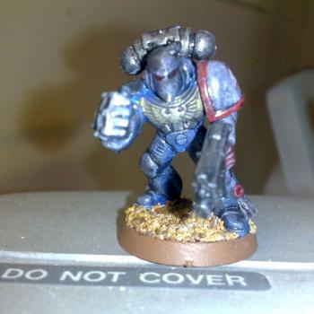 Another space marine by Freelander99