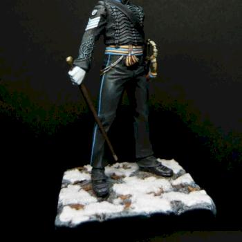 Sergeant Major of 'Leib Batallion', Duke of Brunswick, 1815 by elfgidrungal