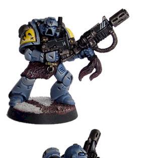 Space Wolf Grey Hunter by precinctomega