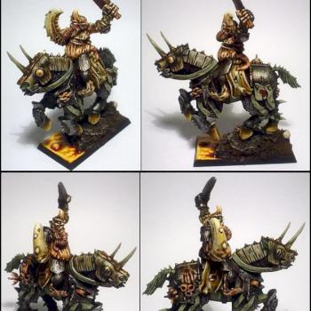 Chaos Champion of Nurgle by WY ZNAWCA