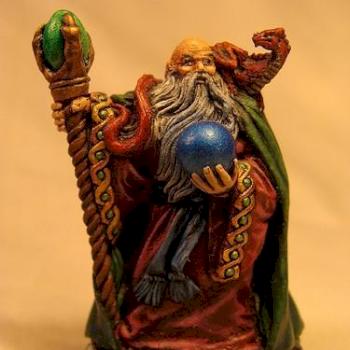 Red Wizard by Draggonhammer