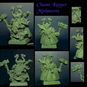 The dwarf king (28 mm) by Chasm Keeper