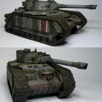 Mortian Heavy Battle Tank by mortmort