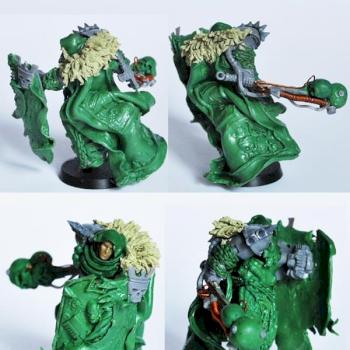 Space marine Great Warrior sculpt., conv. by Gregorczuk by Black Gobbo