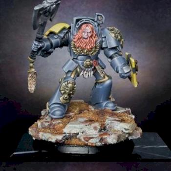Space Wolves Wolf Guard Battle Leader by IRKUCK