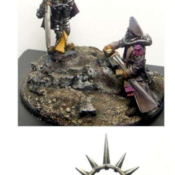 [duel]Celestin vs deth korps commissar by greengoblin