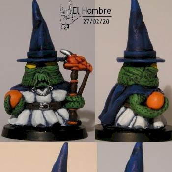 BloodBowl Toad Wizard by El Hombre