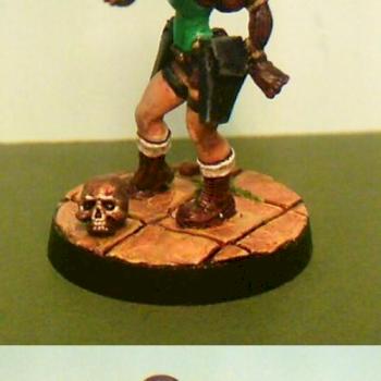 Eve the Adventurer Archeologist by Hasslefree Miniatures by smilie23