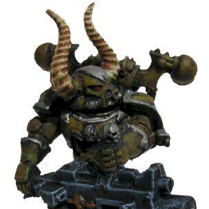 Chaos Marine Heavy Bolter by Zergo
