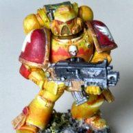 Space Marine Blazing Eagles by Taaman