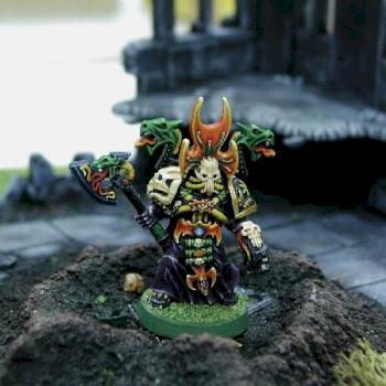 Chaos Space Marine Sorcerer by Smy