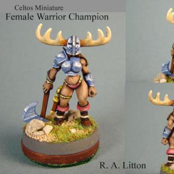 Female Warrrior Champion by ralitton