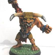 Bloodbowl Minotaur by Zergo