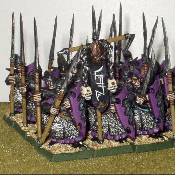 Dark Elf regiment by battlestudios