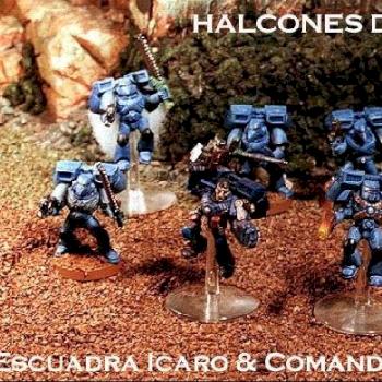 Icarus Assault Squad & Gabriel Comandant by Dargentis