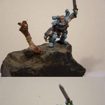 Space Wolf Scout Sergeant by Obi Marco Roni