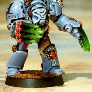 Wolf Guard Terminator w/ Lightning Claws by nothing