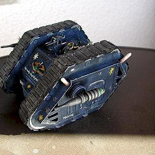 Land Raider MK1 Night Lords by thesomberlain