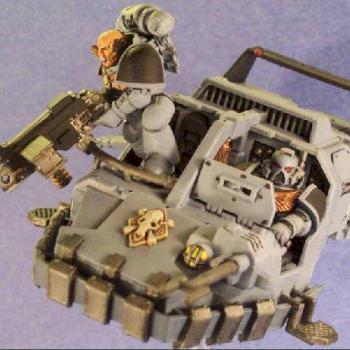 Space Wolf Speeder 1 of 2 by TheRat
