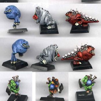 Squig Herders & Squigs by Altacu