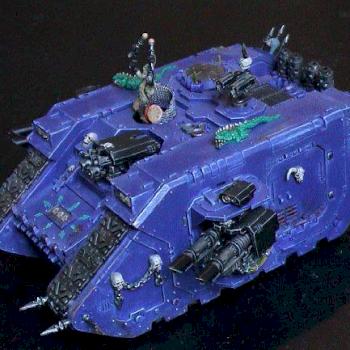 Land Raider Alpha Legion by Coq