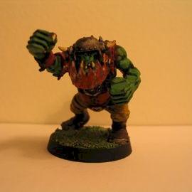 Bloodbowl Orc Blitzer by Zergo