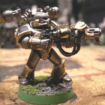 Iron Warriors Marine by Suvetar