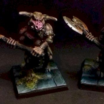Minotaurs - Warhammer Quest by vbt