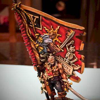 Vostroyan Standard bearer by Tiger Graffiti