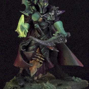 Dark Eldar Archon by Jenyai