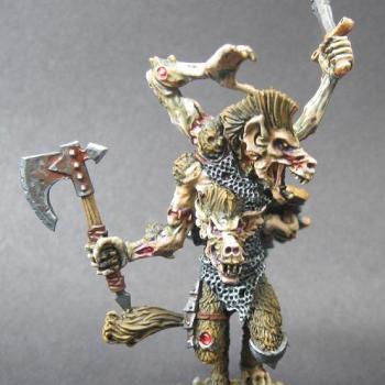Slaughterpit Zombie Gnoll by mikecarrero
