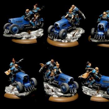 Warzone Resurrection Wolfbanes Fenris Bikes by vermin`