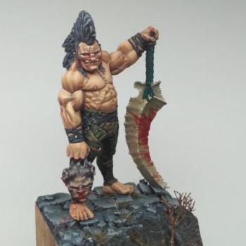 Jareck the daemon slayer by blobofpaint