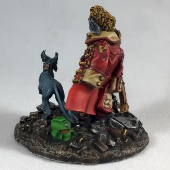 Vostroyan Commander with Gyrinx by Tiger Graffiti
