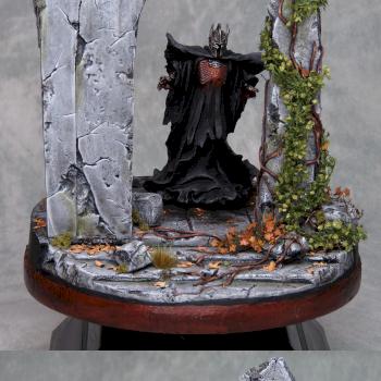 Sauron the Necromancer diorama by SkymaN