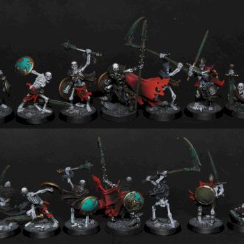 Warhammer Underworlds Shadespire: Sepulchral Guard by wilkzswetra