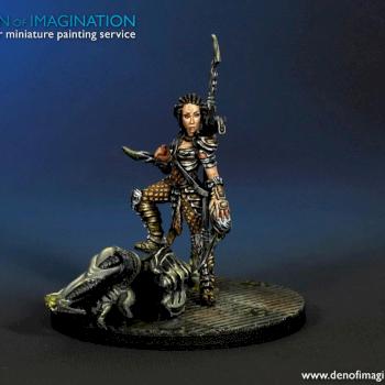Machiko Noguchi, Alien vs Predator, sculpt by DEN of IMAGINATION
