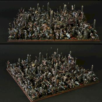Vampire Counts Zombie Horde, with fillers by Stanley