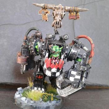 Ghazghkull Mag Uruk Thraka by Niexist