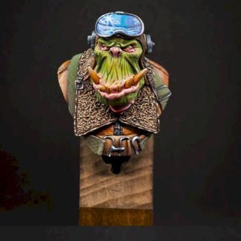 Orc Pilot by luk_art