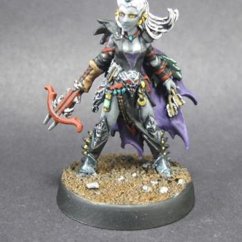 60054: Depora Azinrae, Dark Elf by mikecarrero