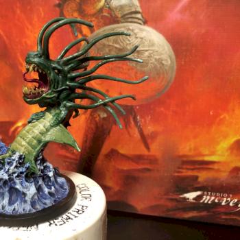 Sea Serpent - Blood Rage by Breze