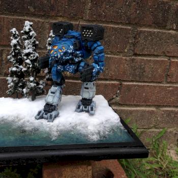 Battletech Clan Ghost Bear Timber Wolf Mad Cat by deeptriton