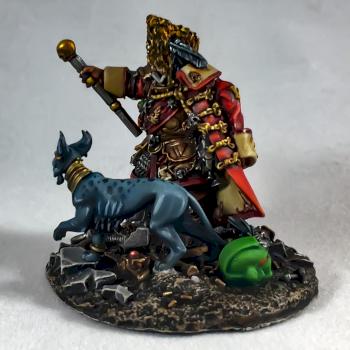 Vostroyan Commander with Gyrinx by Tiger Graffiti