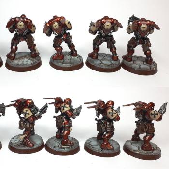 Blood Ravens - Primaris Reivers with rifles by Kova