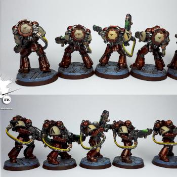 Blood Ravens Hellblasters heavy plasma squad by Kova