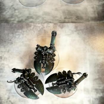Necron Destroyers by Kamenina